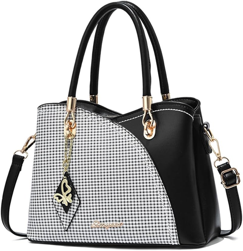 SiMYEER Purses and Handbags Top Handle Satchel Shoulder Bags Messenger Tote Bag for Ladies - Image 1